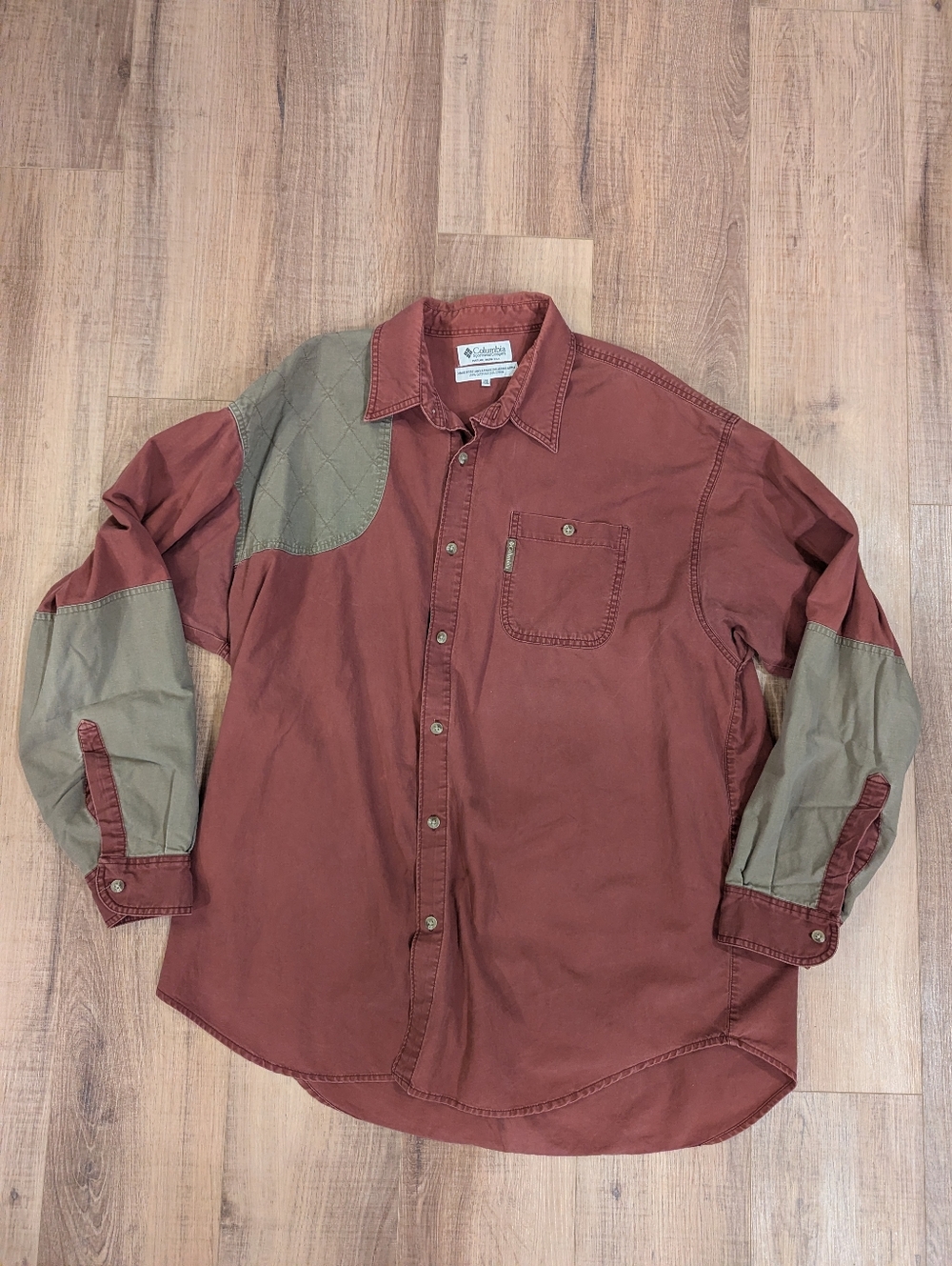 Vintage Columbia Sportswear Field Hunting Shirt XXL 90s Y2K